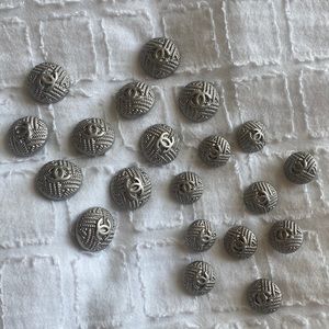 Vintage fashion buttons